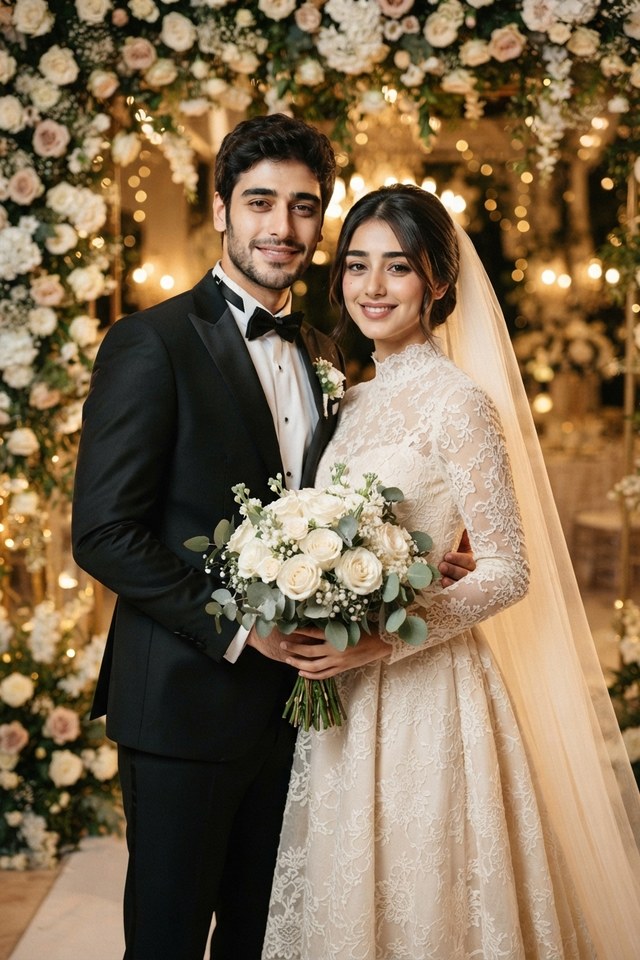عکس عروسیمون
