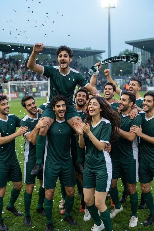 با هم‌تیمی‌ها